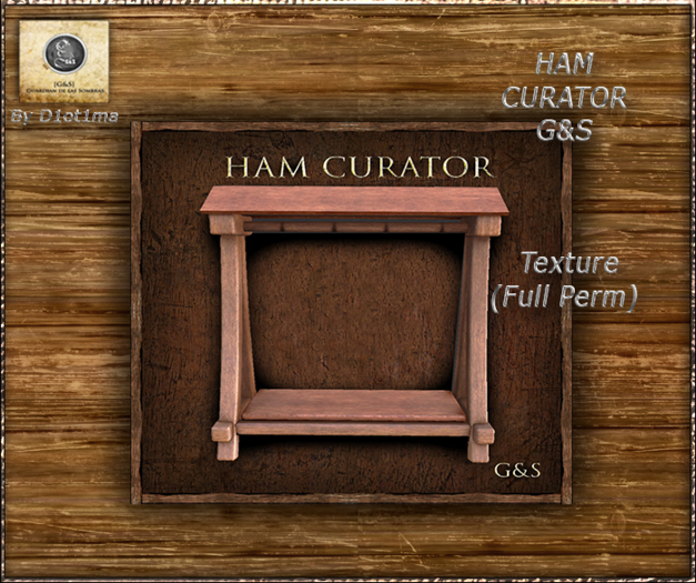 ✅HAM CURATOR G&S texture (Full Perm)