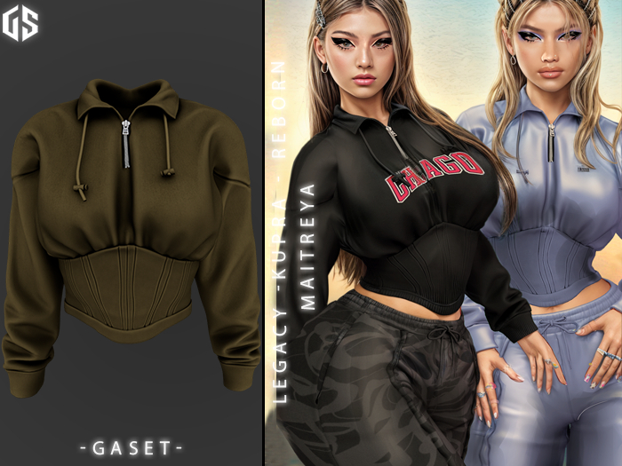 GASET - GREEN V2 SHEILA SWEATER