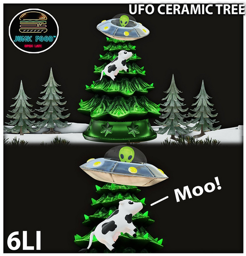 Junk Food - UFO Ceramic Tree No Copy