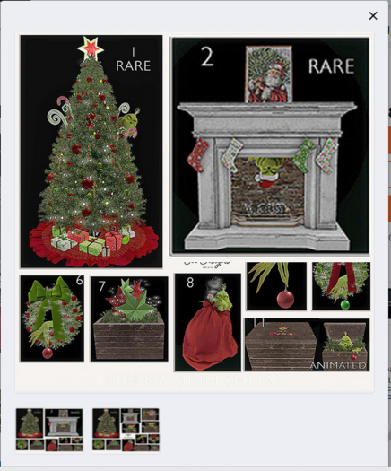 02 Bee Designs Merry Grinchmas RARE