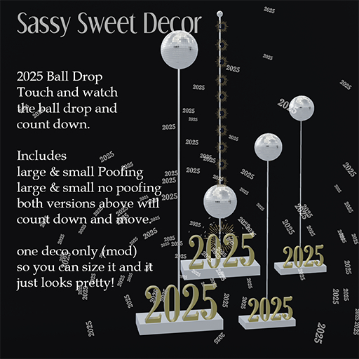 SSP - 2025 Ball Drop Silver n Gold (ad to open)