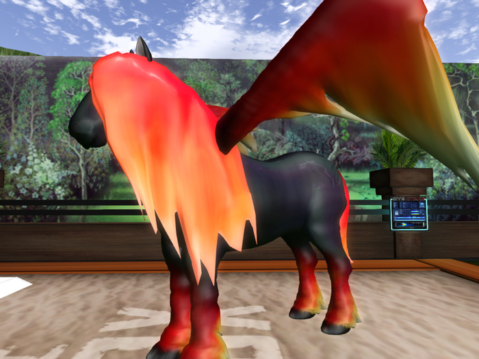 Charmed Nightmare Clydesdale *PET*