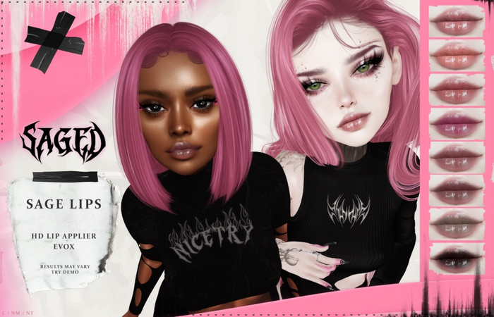 SAGED. Sage Lips. EVOX HD