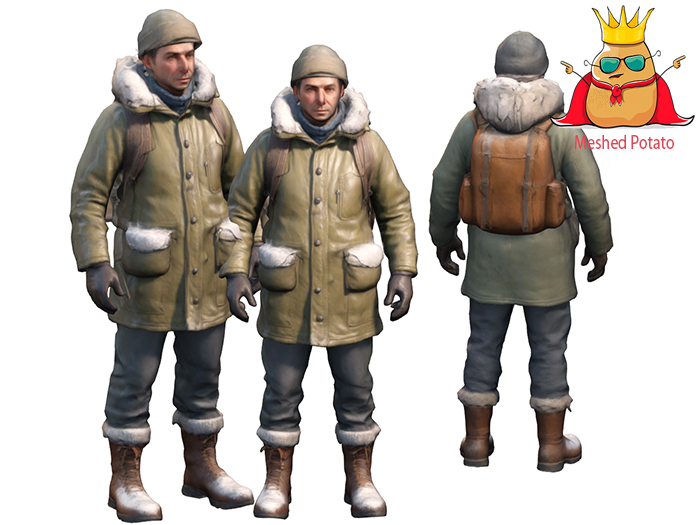 Meshed Potato - Winter Hiker  Full Perm