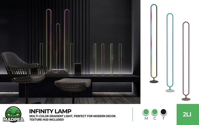 MadPea Infinity Lamp