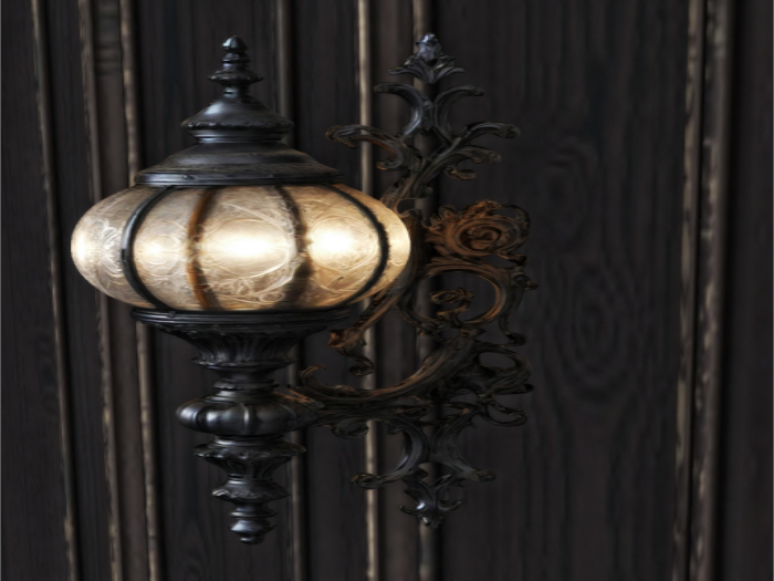 B&C Victorian  Wall Lamp