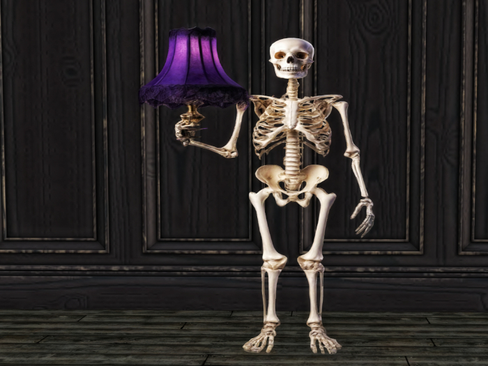 B&C Skeleton Floor Lamp