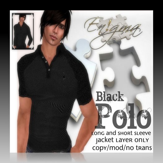 En!gma - Polo Black