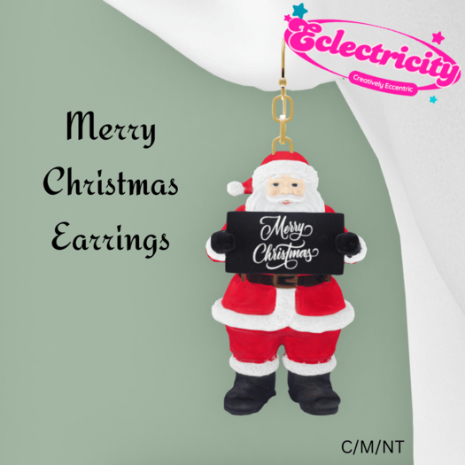 Merry Christmas Earrings