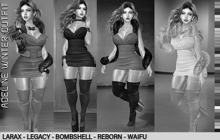 *.:Dark Cat:.*OUT- ADELINE WINTER OUTFIT DEMO