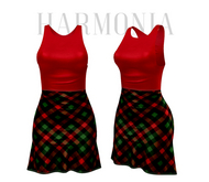 Plaid Christmas Mikaela Reborn