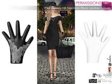 Full Perm Beverly Hill Stepmom Elegant Black Leather Gloves For Ocacin Standard Maitreya 5.3 LaraX Legacy Ebody Reborn
