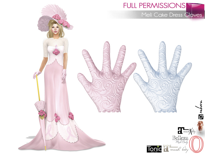 MI962284 Cake Dress Gloves ---