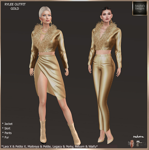 SAS - Rylee Gold Outfit (LaraX & MB)  