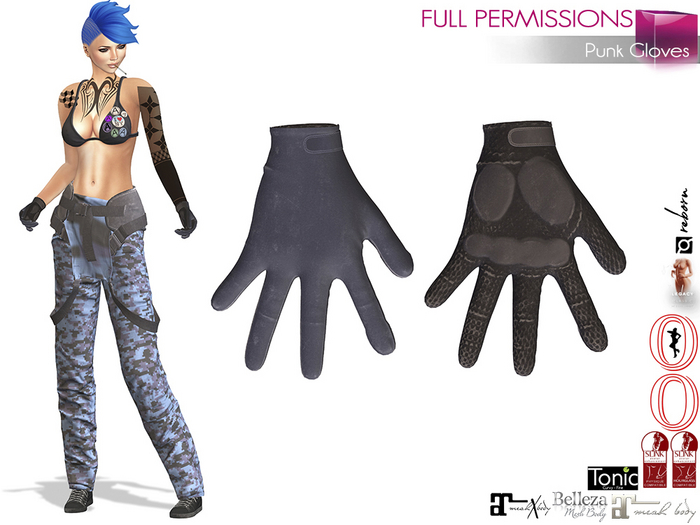 MI963028 Punk Gloves