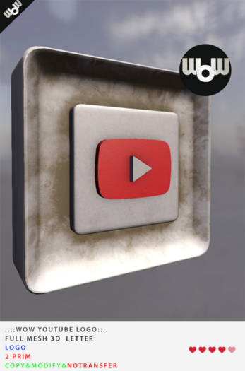 ..::WoW YOUTUBE  LOGO DIRTY  :..