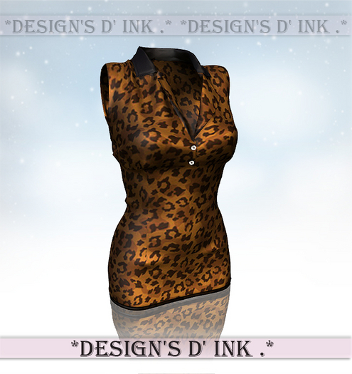 Bellena Dress Leopard Brown