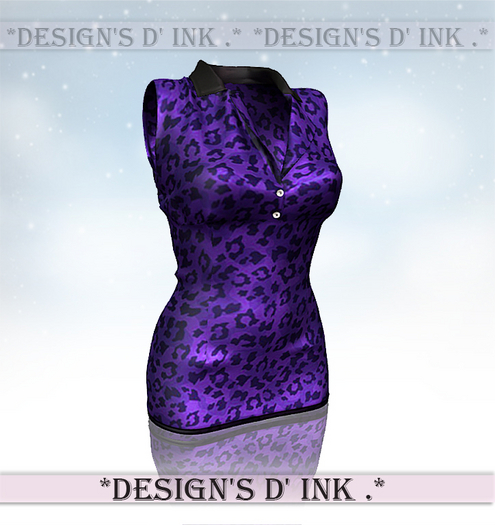 Bellena Dress Violet Leopard