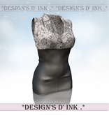 Bellena Dress Black and Grey Lace