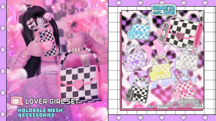 .W. Lover Girl Set - Blue [Add!]