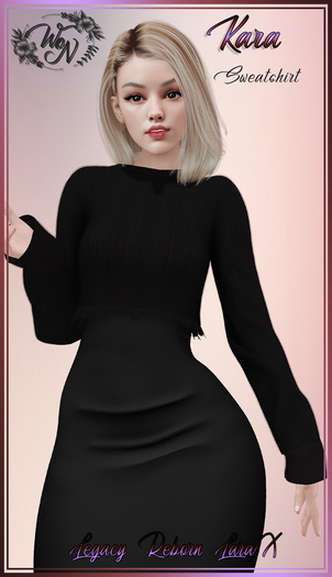 .:WoN:.Kara sweatshirt black