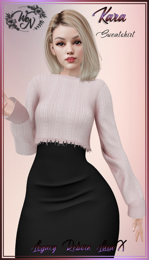 .:WoN:.Kara sweatshirt pink