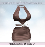 Jennie Dress - Dark Coffee