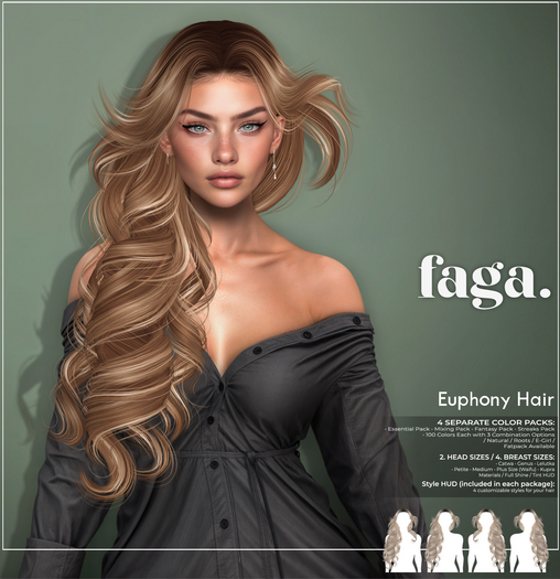 Faga. (HUD.Unpack)  Euphony / - Fantasy Pack
