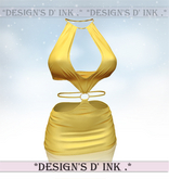 Jennie Dress - Yellow