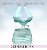 Jennie Dress - Tiffany