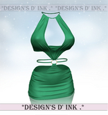 Jennie Dress - Green