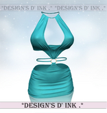 Jennie Dress - Ocean