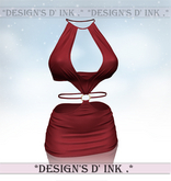 Jennie Dress - Burgundy