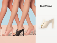 Blamage - Aspire Mules - Beige