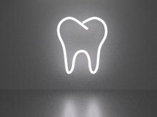 Tooth neon sign Full Permission
