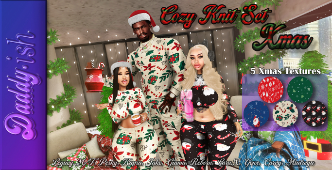 !Daddyish - Cozy Knit Set M [FATPACK] *add me*