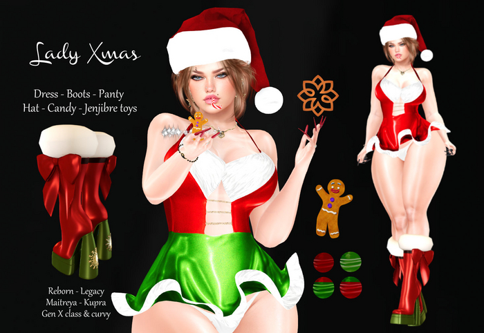 ::FOR YOU:: LADY XMAS FTP COSTUME