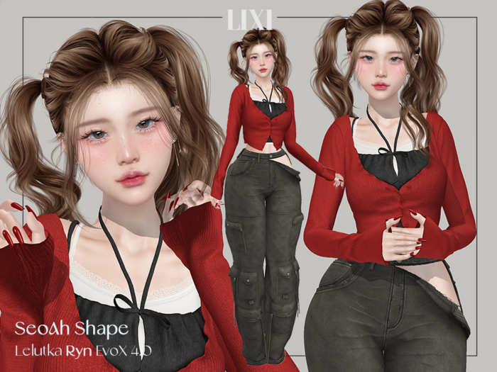 LIXI - SeoAh Shape - Lelutka EvoX Ryn 4.0