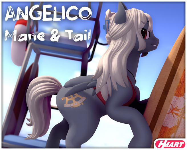 [HMART] Angelico Mane & Tail