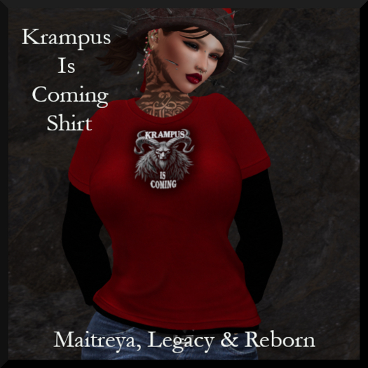 (PD) Krampus Is Coming Shirt 