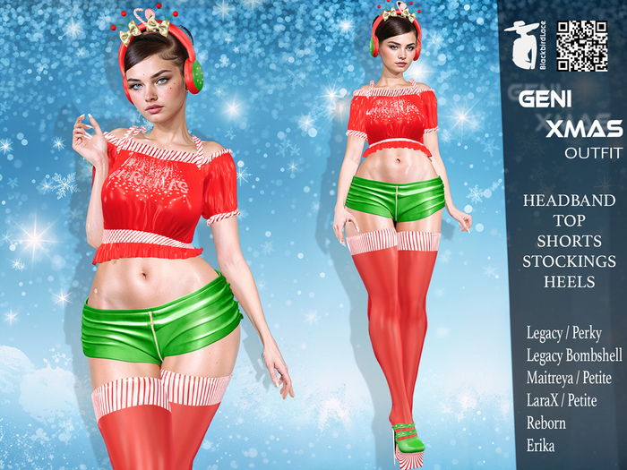 50 off >>Xmas Geni Outfit by BlackbirdLace