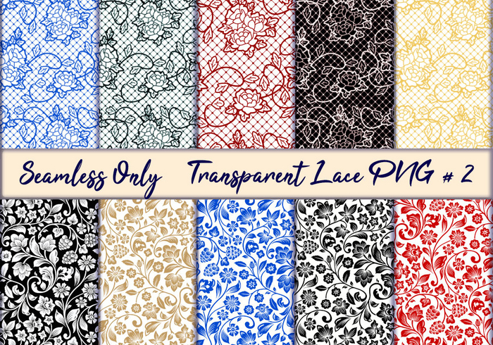 Seamless Only Transparent Lace #2 1024px