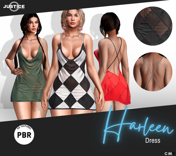 [JUSTICE] HARLEEN DRESS - LARAX
