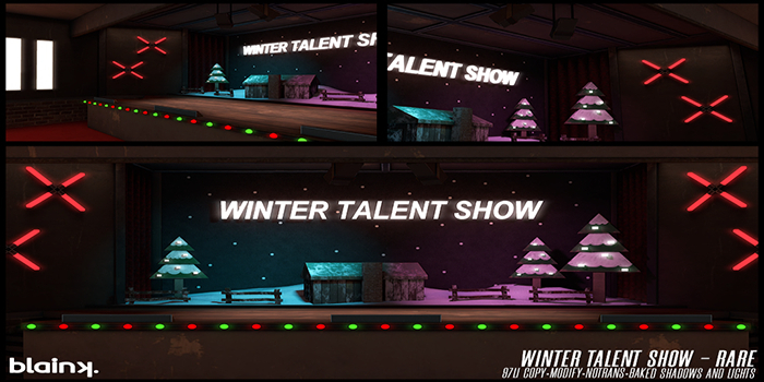 9. blaink. - Winter Talent Show RARE