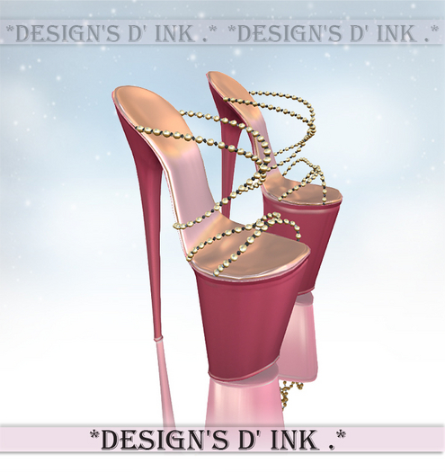 Celine Heels Crimson