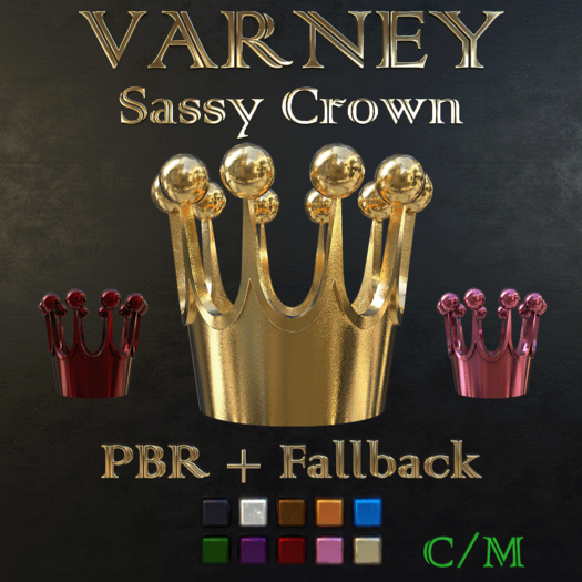 [Varney] Sassy Crown