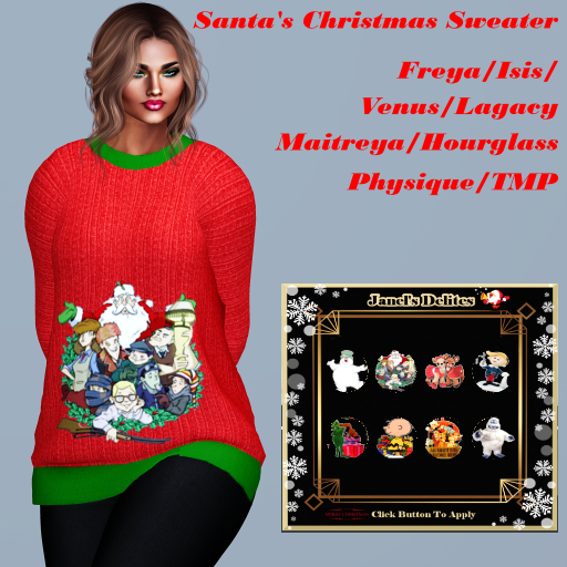 SANTA'S CHRISTMAS SWEATER