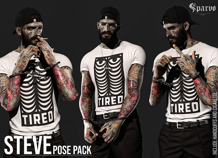 [SPARVO] Steve Pose Pack V2