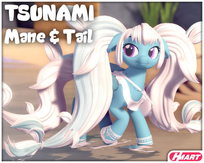 [HMART] Tsunami Mane & Tail