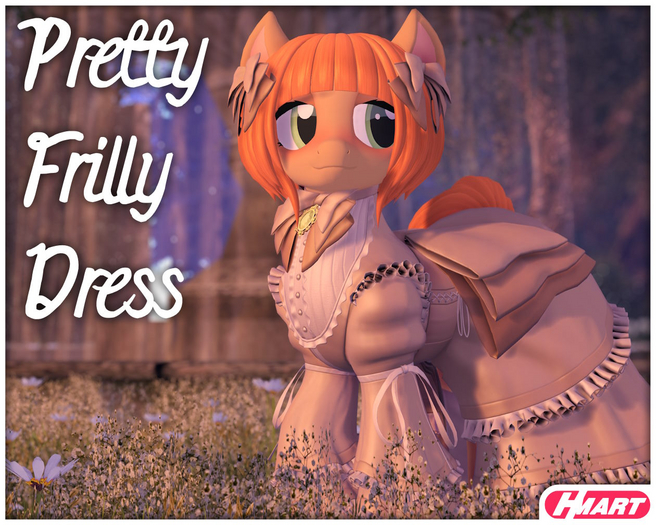 [HMART] Pretty Frilly Dress